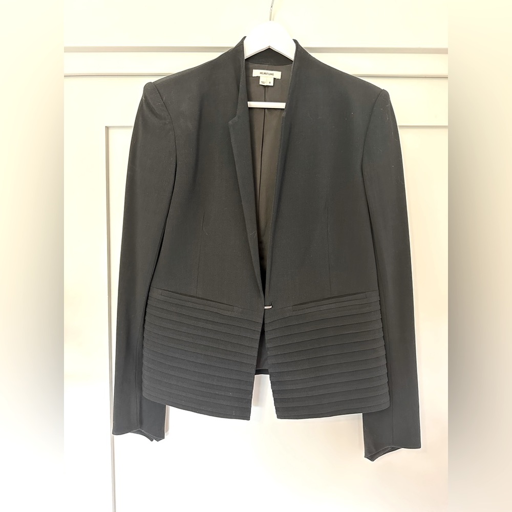 Helmut Lang High Low Blazer
